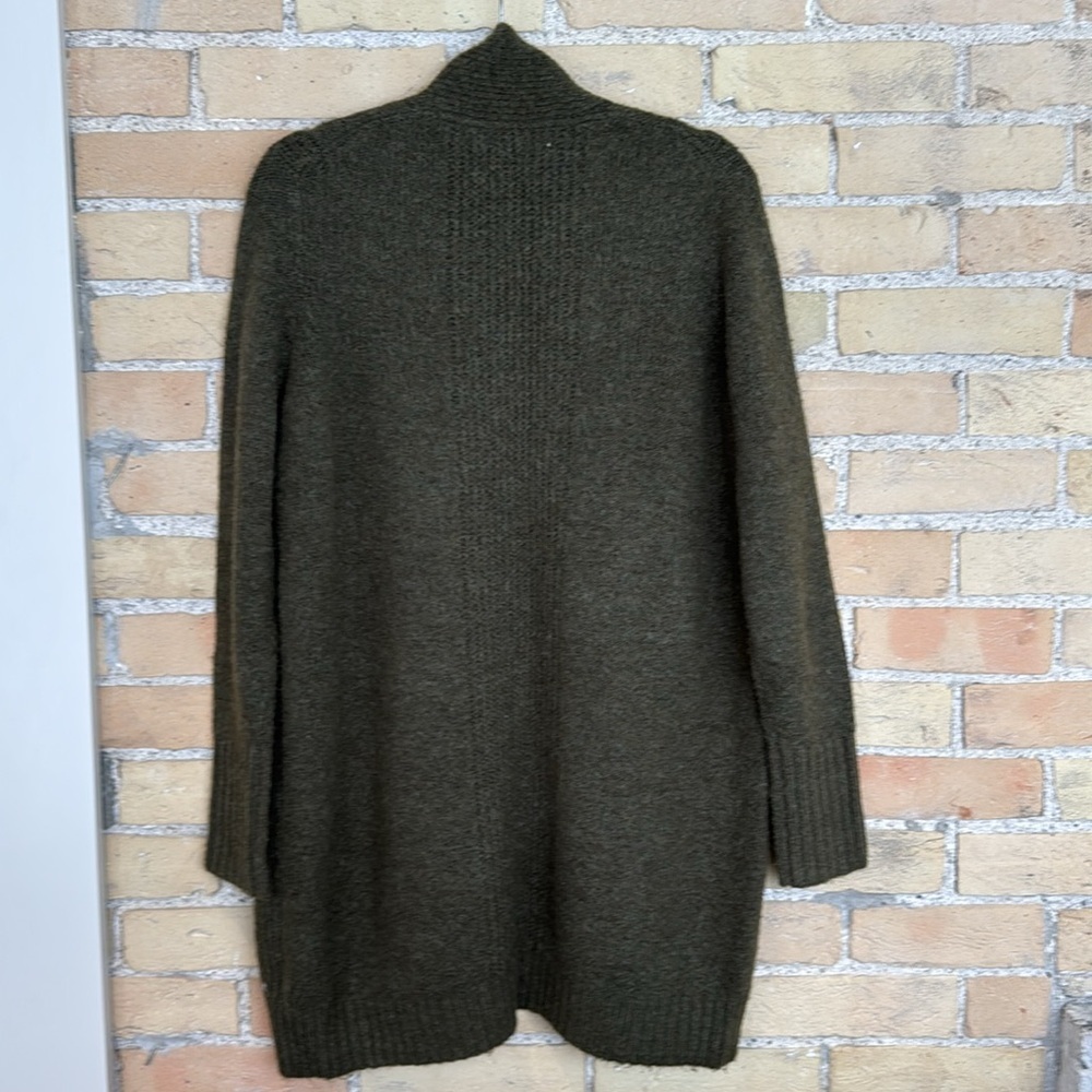 Sandwich Olive Knit Cardigan Sweater - Picture 3 of 3